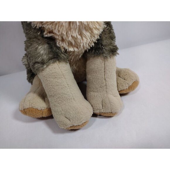 Wild Republic WOLF Sitting Plush Cuddlekins Stuffed Animal Toy realistic 13" - Picture 3 of 8